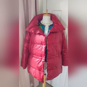 Lands End NWT womens Down Puffer Jacket Sz 1X